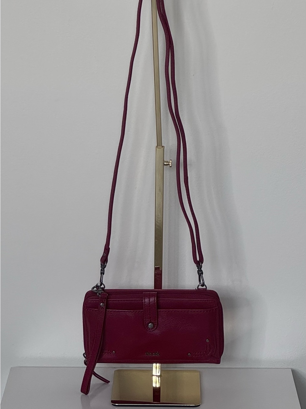 The Sak-Women's Small Crossbody Wallet Bag in Red